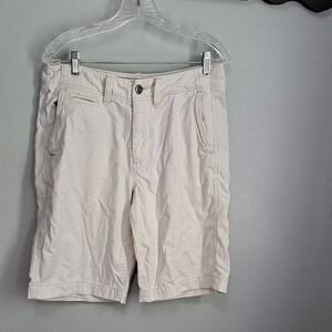 American Eagle Outfitters Men's Beige Long Board Shorts Size 30